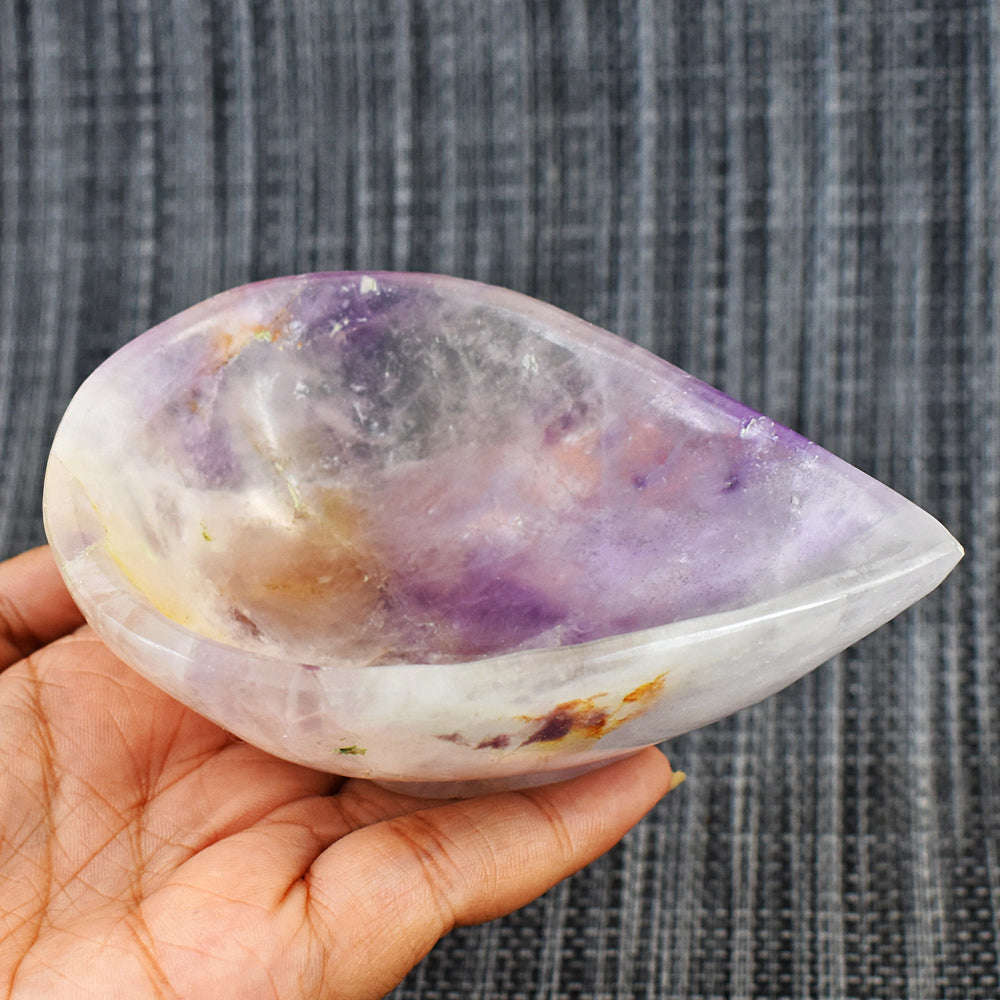 gemsmore:Artisian Amethyst Hand Carved Genuine Crystal Gemstone Carving Healing Oil Lamp gemsmore:Artisian Amethyst Hand Carved Genuine Crystal Gemstone Carving Healing Oil Lamp