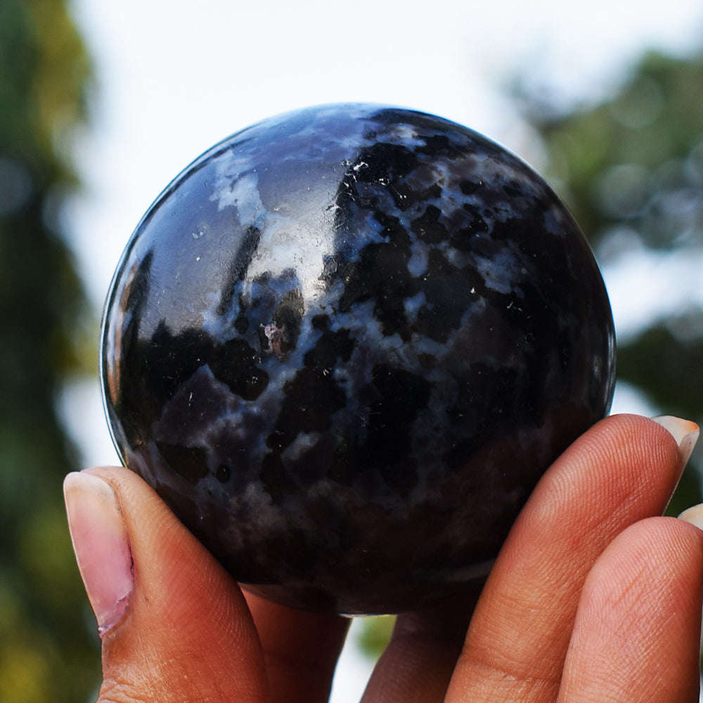 gemsmore:Beautiful Gabrella Jasper Hand Carved Healing Sphere gemsmore:Beautiful Gabrella Jasper Hand Carved Healing Sphere