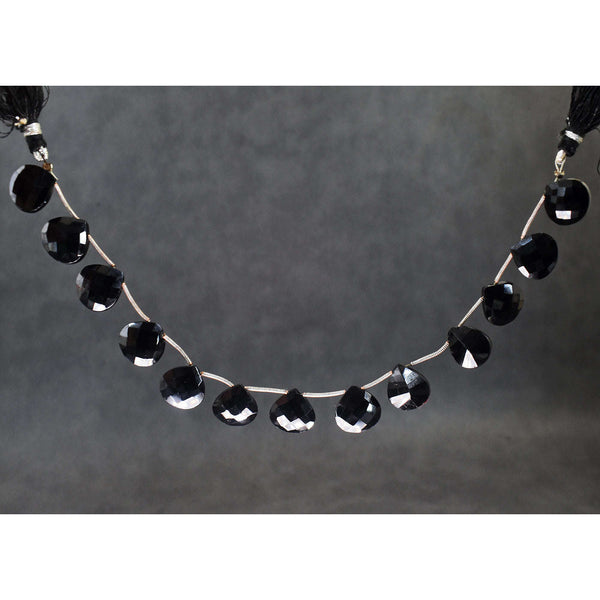 gemsmore:Carats 161 Genuine Spinel Faceted Beads Strand Of 09 Inches