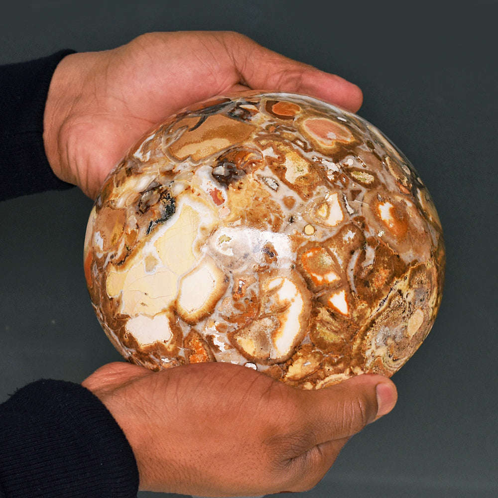 gemsmore:Exclusive Cobra Jasper Hand Carved Genuine Crystal Gemstone Carving Bowl gemsmore:Exclusive Cobra Jasper Hand Carved Genuine Crystal Gemstone Carving Bowl