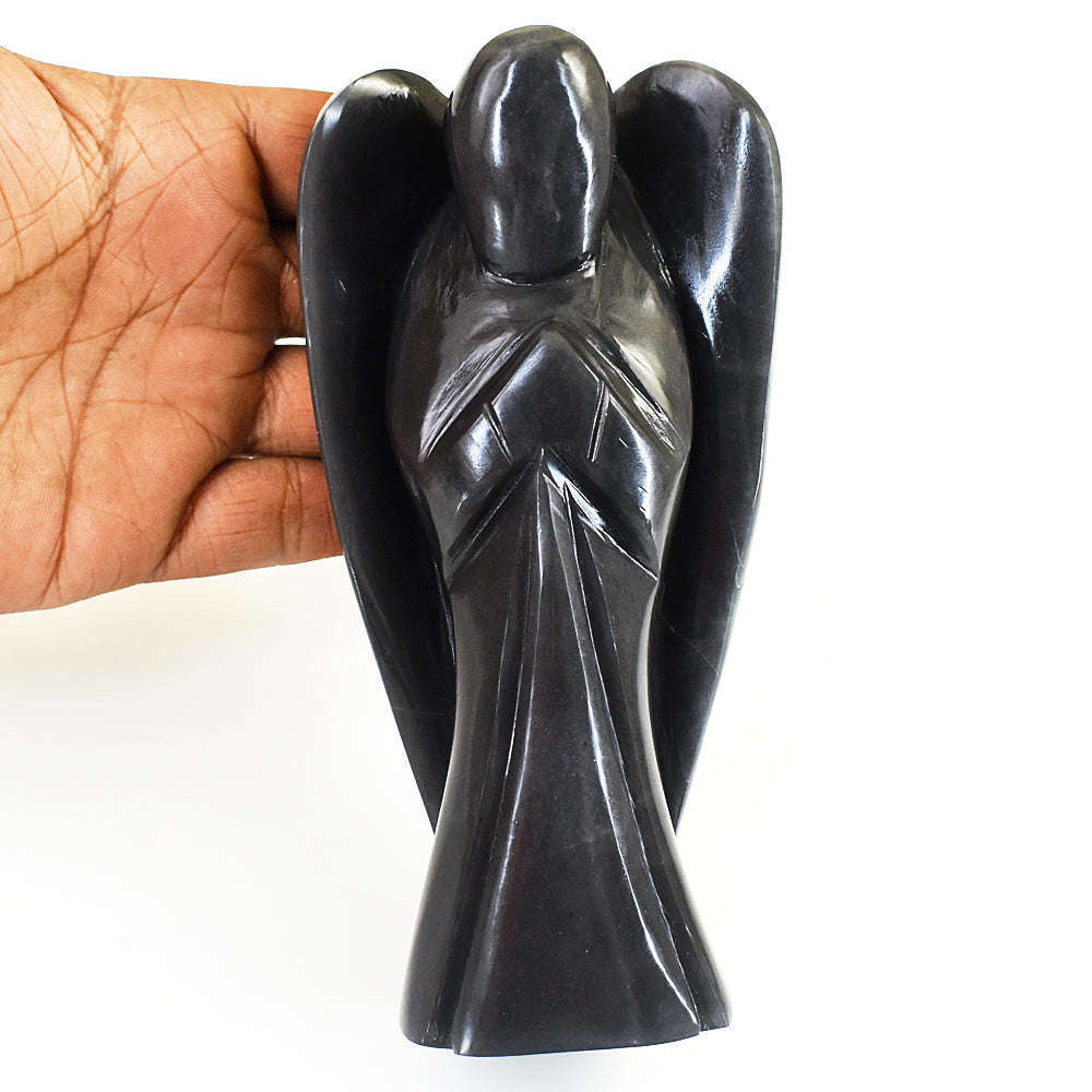 gemsmore:Exclusive Jasper Hand Carved Genuine Crystal Gemstone Carving Angel gemsmore:Exclusive Jasper Hand Carved Genuine Crystal Gemstone Carving Angel