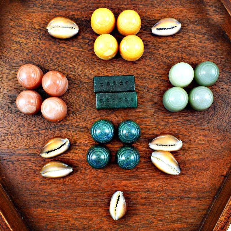 gemsmore:Exclusive Gemstone Carved Chopad Set gemsmore:Exclusive Gemstone Carved Chopad Set