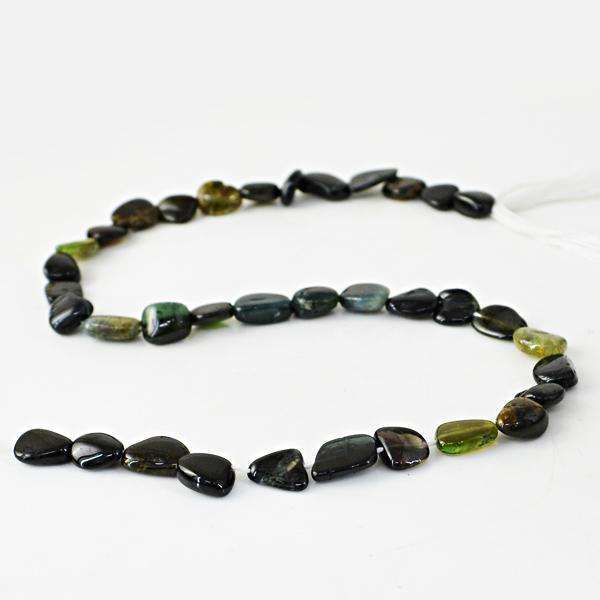 gemsmore:Genuine Amazing Tourmaline Drilled Beads Strand