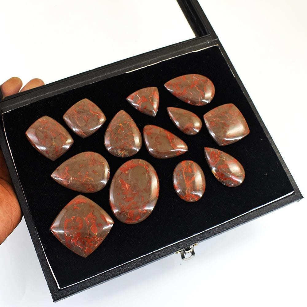 gemsmore:Genuine Atlantasite Untreated Gemstone Cabochon Lot gemsmore:Genuine Atlantasite Untreated Gemstone Cabochon Lot