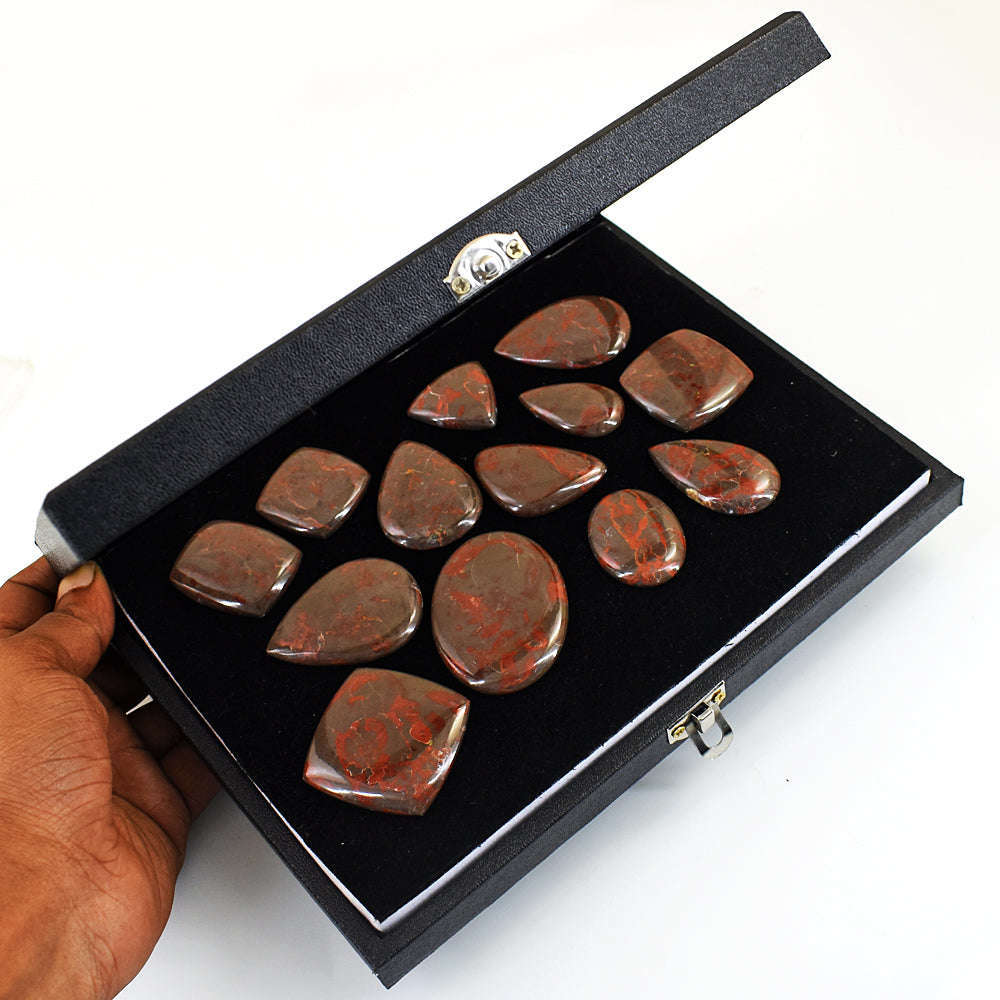 gemsmore:Genuine Atlantasite Untreated Gemstone Cabochon Lot gemsmore:Genuine Atlantasite Untreated Gemstone Cabochon Lot