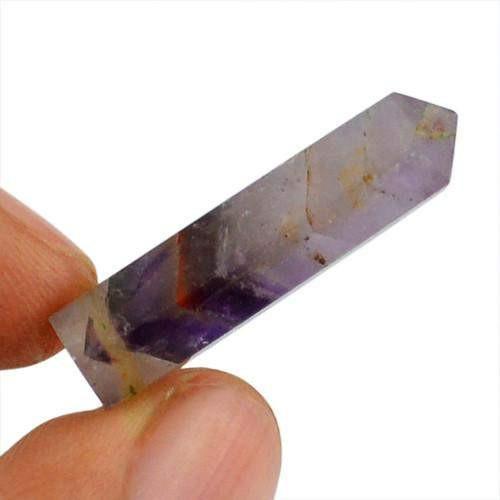 gemsmore:Genuine Bi Color Amethyst Healing Point gemsmore:Genuine Bi Color Amethyst Healing Point