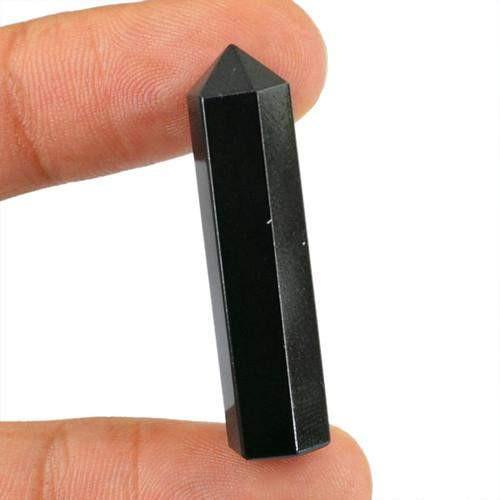 gemsmore:Genuine Black Spinel Healing Point gemsmore:Genuine Black Spinel Healing Point