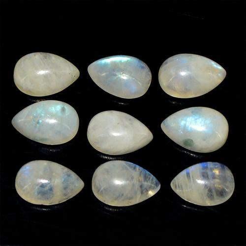 gemsmore:Genuine Blue Color Change Moonstone Gemstone Lot gemsmore:Genuine Blue Color Change Moonstone Gemstone Lot