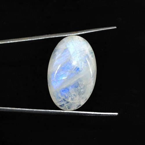gemsmore:Genuine Blue Color Change Moonstone Oval Shaped Gemstone gemsmore:Genuine Blue Color Change Moonstone Oval Shaped Gemstone