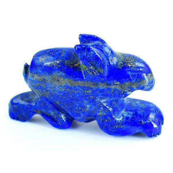 gemsmore:Genuine Blue Lapis Lazuli Carved Bunny gemsmore:Genuine Blue Lapis Lazuli Carved Bunny