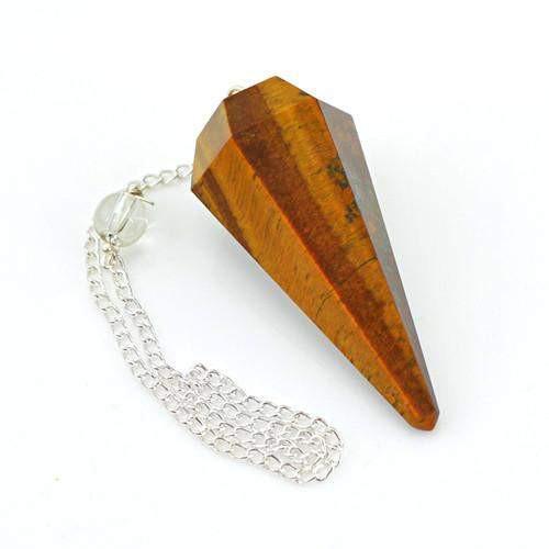 gemsmore:Genuine Golden Tiger Eye AAA Pendulum gemsmore:Genuine Golden Tiger Eye AAA Pendulum