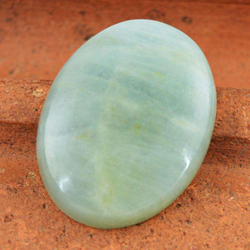 gemsmore:Genuine Green Aventurine Oval Shape Untreated Loose Gemstone gemsmore:Genuine Green Aventurine Oval Shape Untreated Loose Gemstone