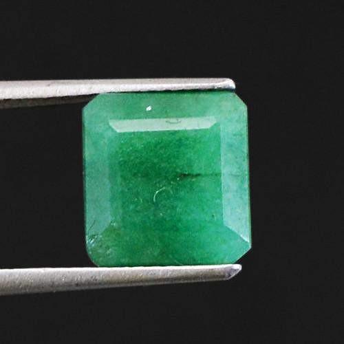 gemsmore:Genuine Green Emerald Faceted Gemstone gemsmore:Genuine Green Emerald Faceted Gemstone