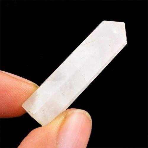 gemsmore:Genuine Pink Rose Quartz Healing Point gemsmore:Genuine Pink Rose Quartz Healing Point