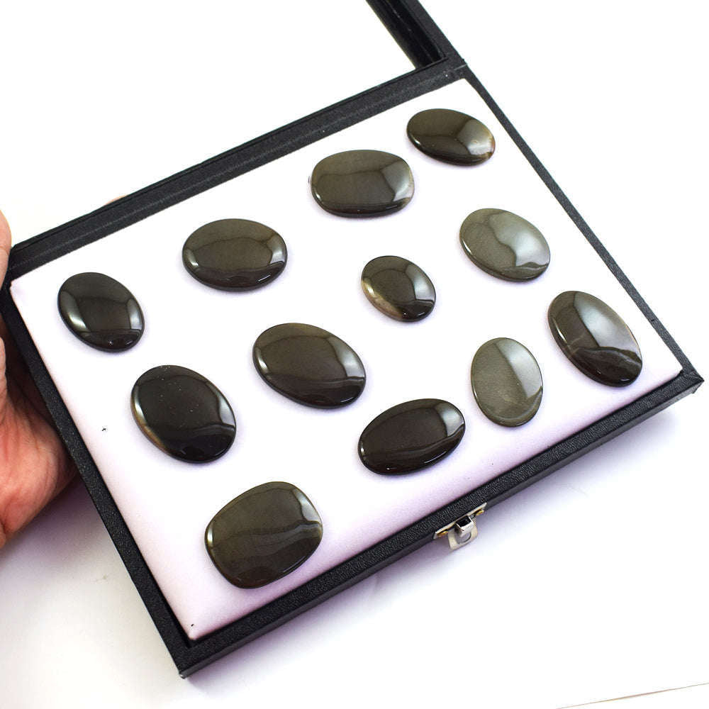 gemsmore:Genuine Polygram Jasper  Untreated Gemstone Cabochon Lot gemsmore:Genuine Polygram Jasper  Untreated Gemstone Cabochon Lot