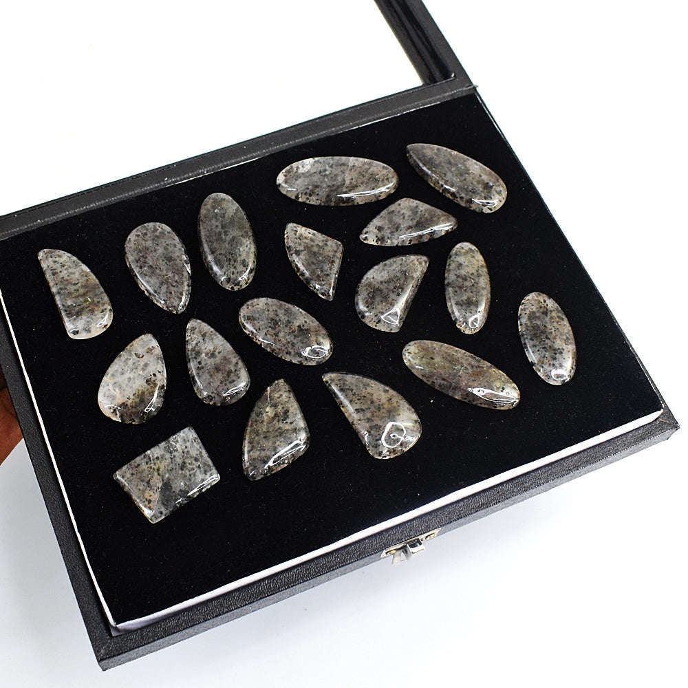 gemsmore:Genuine Rutile Quartz Gemstone  Lot gemsmore:Genuine Rutile Quartz Gemstone  Lot
