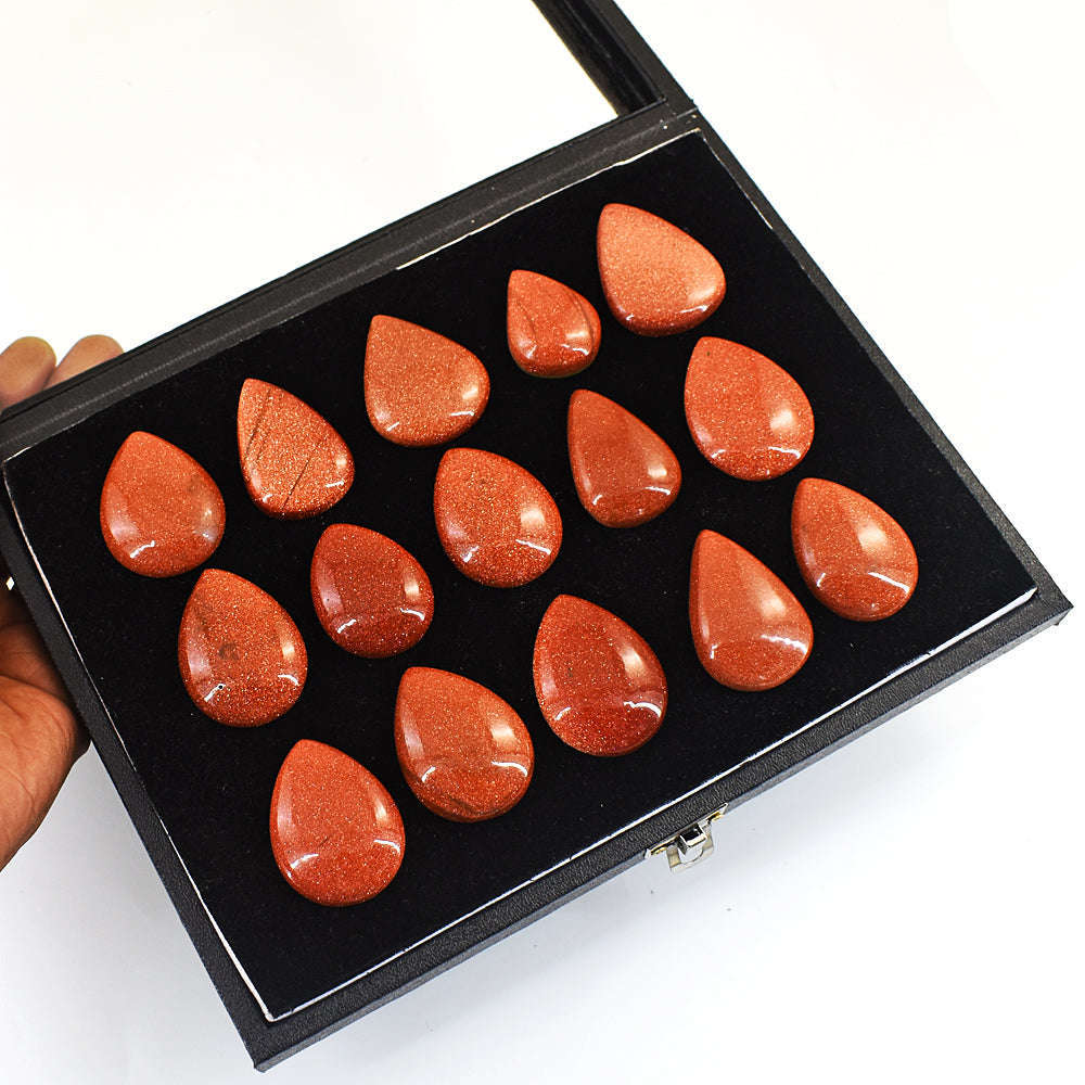 gemsmore:Genuine Sandstone Untreated Gemstone Cabochon Lot gemsmore:Genuine Sandstone Untreated Gemstone Cabochon Lot