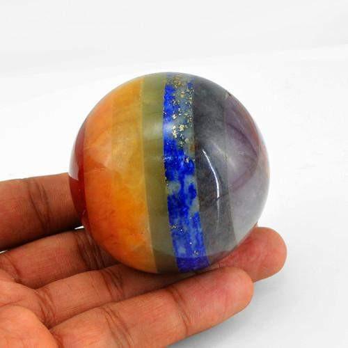 gemsmore:Genuine Seven Chakra Healing Ball gemsmore:Genuine Seven Chakra Healing Ball