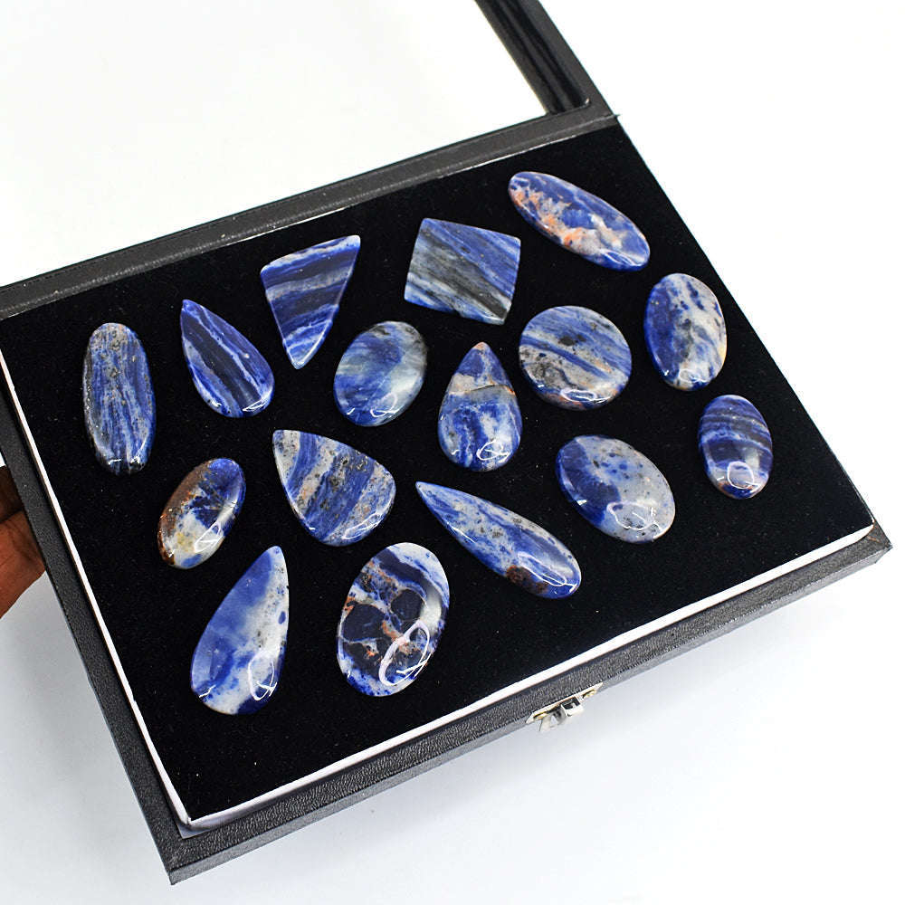 gemsmore:Genuine Sodalite Gemstone  Lot gemsmore:Genuine Sodalite Gemstone  Lot