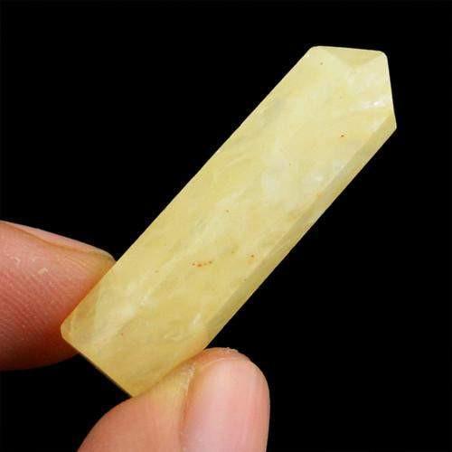 gemsmore:Genuine Yellow Aventurine Untreated Healing Point gemsmore:Genuine Yellow Aventurine Untreated Healing Point