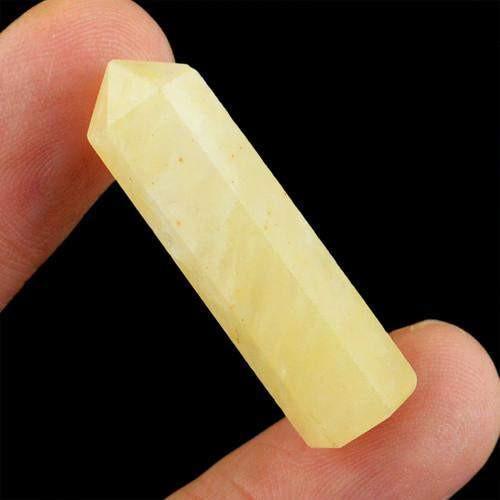 gemsmore:Genuine Yellow Aventurine Untreated Healing Point gemsmore:Genuine Yellow Aventurine Untreated Healing Point