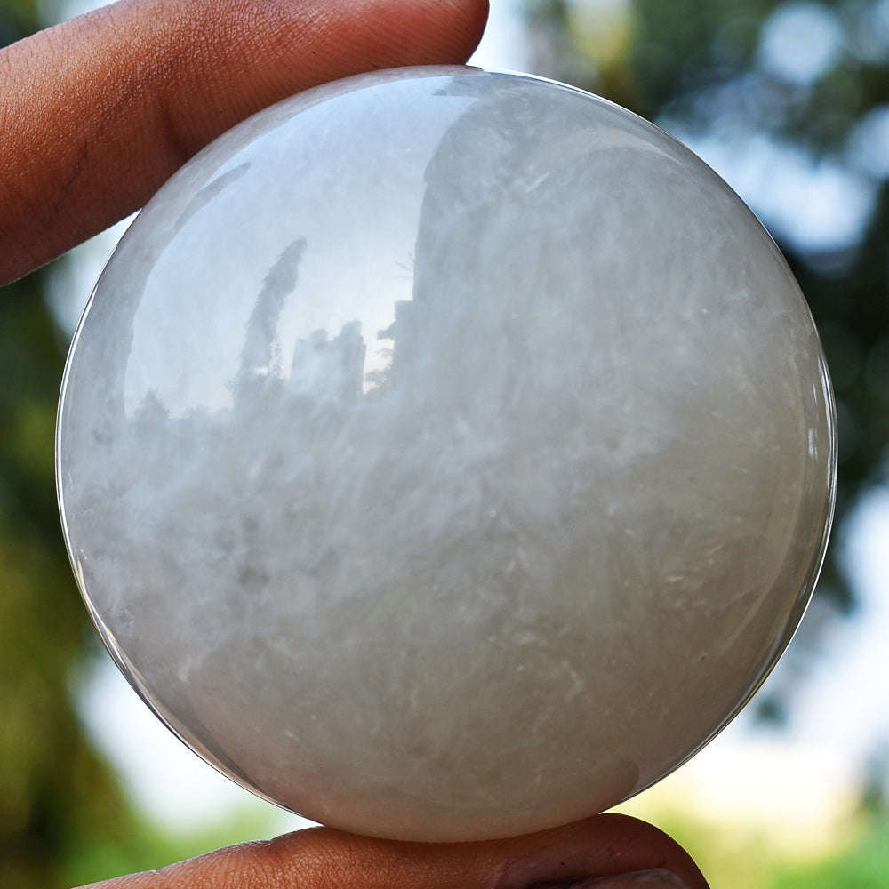 gemsmore:Gorgeous  Solar  Agate Hand  Carved Healing Sphere gemsmore:Gorgeous  Solar  Agate Hand  Carved Healing Sphere