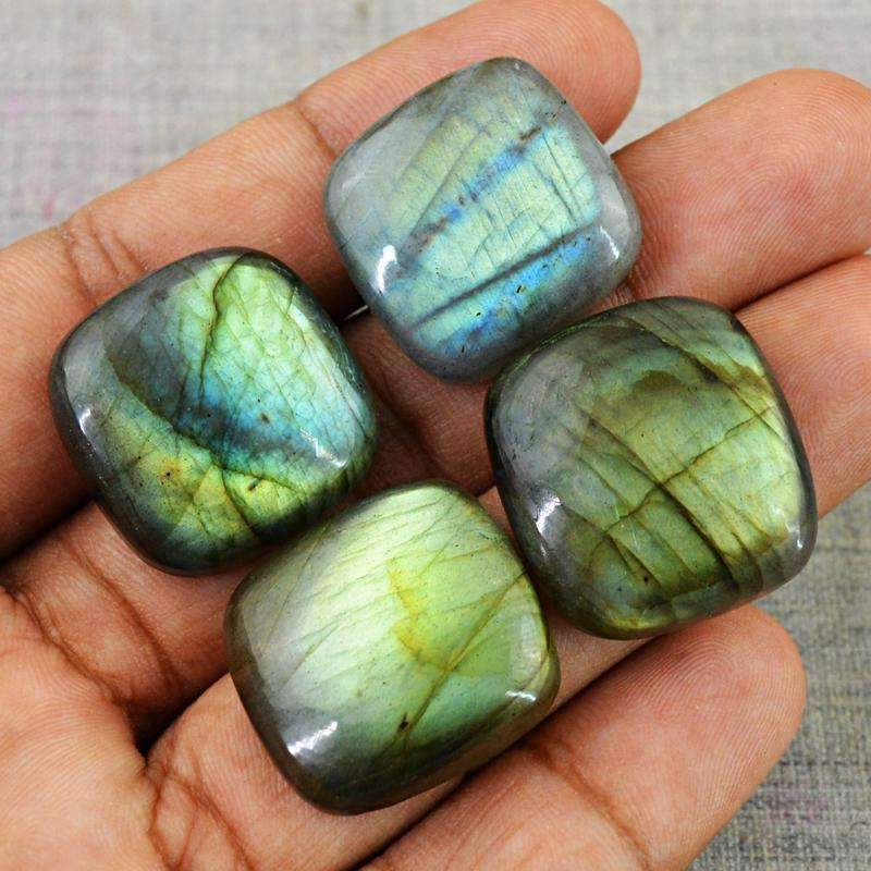 gemsmore:Green Flash Labradorite Wholesale Gemstone Natural Untreated gemsmore:Green Flash Labradorite Wholesale Gemstone Natural Untreated