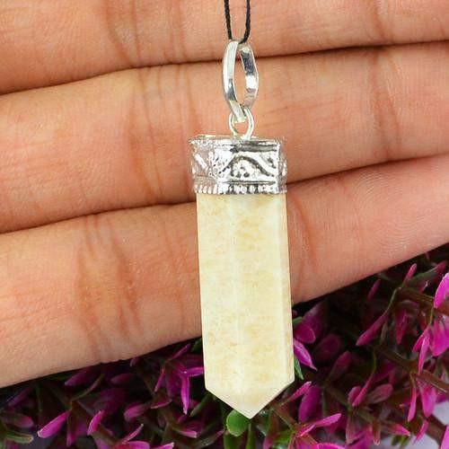 gemsmore:Natural Agate Healing Point Pendant gemsmore:Natural Agate Healing Point Pendant