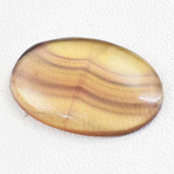 gemsmore:Natural Amazing Fluorite Oval Shape Untreated Loose Gemstone