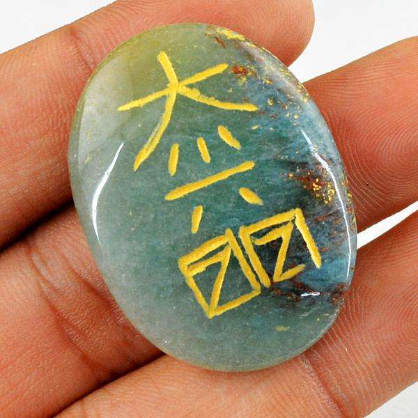 gemsmore:Natural Amazing Green Aventurine Oval Shape Untreated Loose Gemstone gemsmore:Natural Amazing Green Aventurine Oval Shape Untreated Loose Gemstone