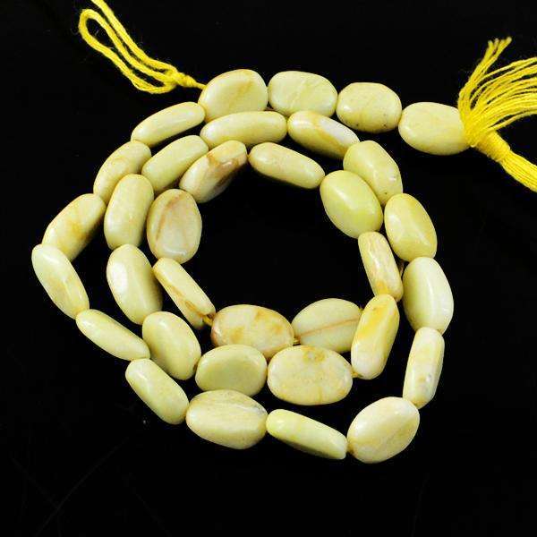 gemsmore:Natural Amazing Jasper Drilled Beads Strand