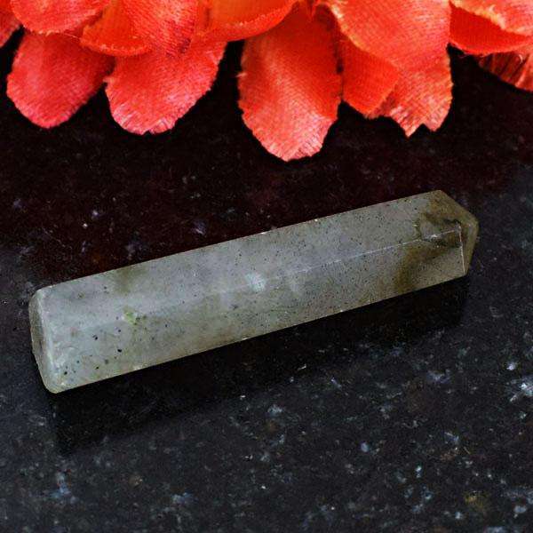 gemsmore:Natural Amazing Labradorite Untreated Healing Point gemsmore:Natural Amazing Labradorite Untreated Healing Point