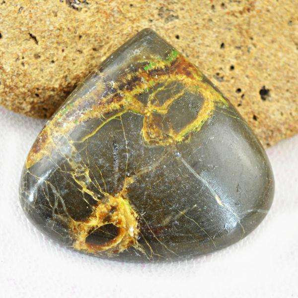 gemsmore:Natural Amazing Septarian Agate Pear Shape Untreated Loose Gemstone gemsmore:Natural Amazing Septarian Agate Pear Shape Untreated Loose Gemstone