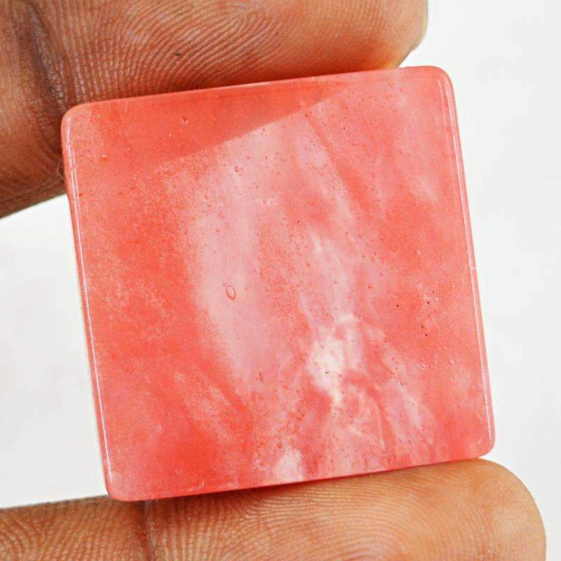 gemsmore:Natural Cherry Quartz Gemstone - Untreated Loose gemsmore:Natural Cherry Quartz Gemstone - Untreated Loose