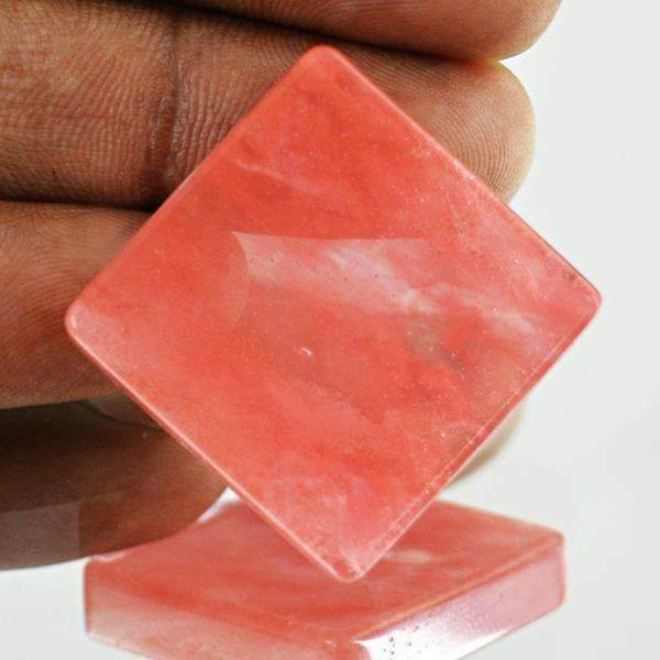 gemsmore:Natural Cherry Quartz Gemstone - Untreated Loose gemsmore:Natural Cherry Quartz Gemstone - Untreated Loose
