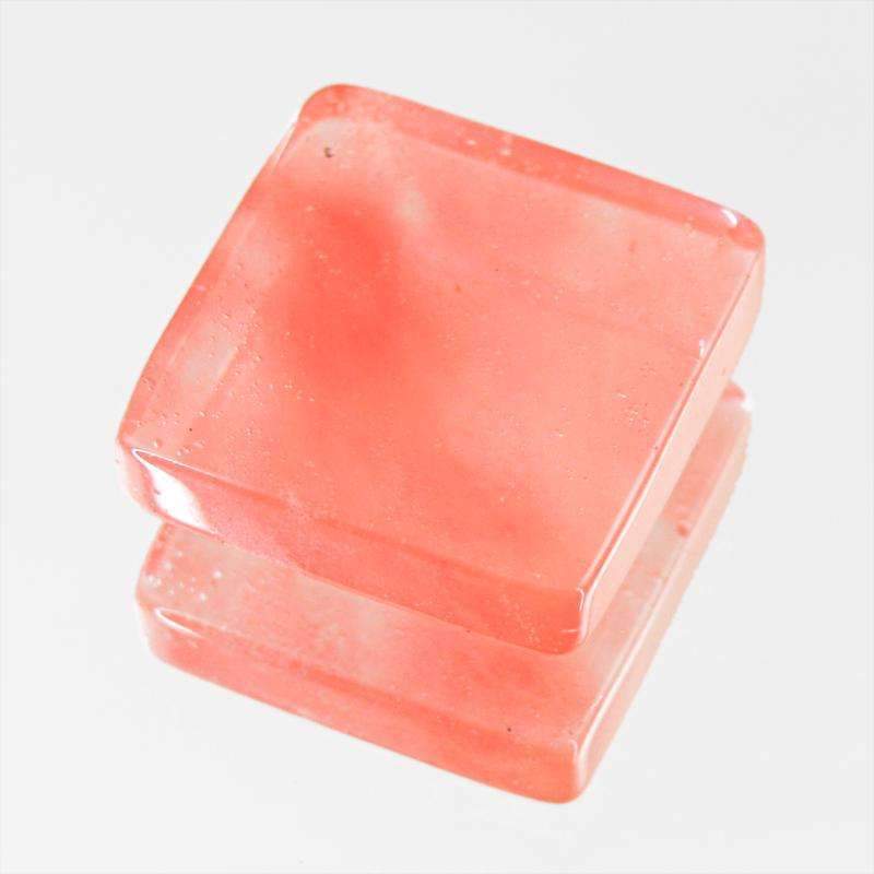gemsmore:Natural Cherry Quartz Gemstone - Untreated Loose gemsmore:Natural Cherry Quartz Gemstone - Untreated Loose