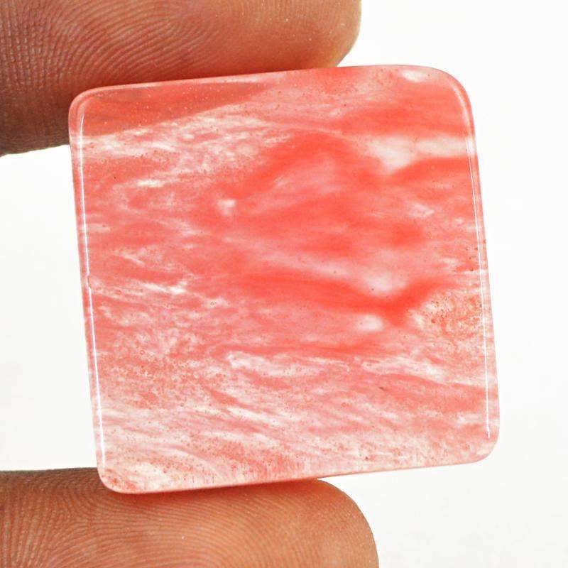 gemsmore:Natural Cherry Quartz Gemstone Loose Untreated gemsmore:Natural Cherry Quartz Gemstone Loose Untreated