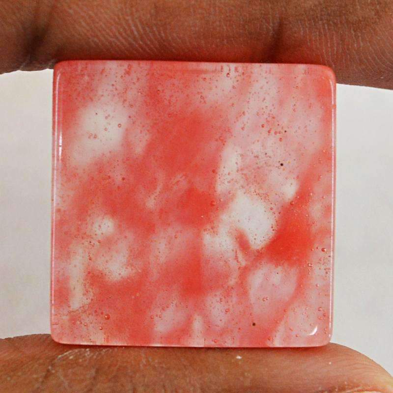 gemsmore:Natural Cherry Quartz Gemstone Loose Untreated gemsmore:Natural Cherry Quartz Gemstone Loose Untreated