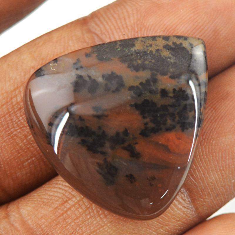 gemsmore:Natural Dendrite Jasper Untreated Pear Shape Gemstone gemsmore:Natural Dendrite Jasper Untreated Pear Shape Gemstone