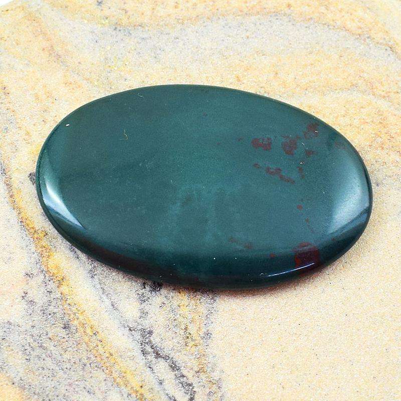 gemsmore:Natural Oval Shape Bloodstone Untreated Loose Gemstone gemsmore:Natural Oval Shape Bloodstone Untreated Loose Gemstone