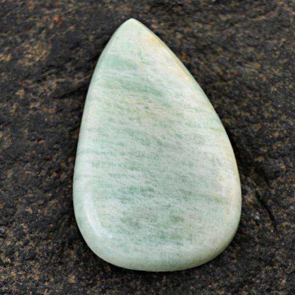 gemsmore:Natural Pear Shape Amazonite Untreated Loose Gemstone gemsmore:Natural Pear Shape Amazonite Untreated Loose Gemstone
