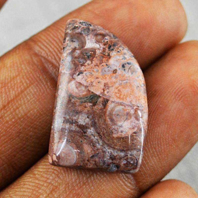 gemsmore:Natural Poppy Jasper Gemstone - Untreated Loose gemsmore:Natural Poppy Jasper Gemstone - Untreated Loose