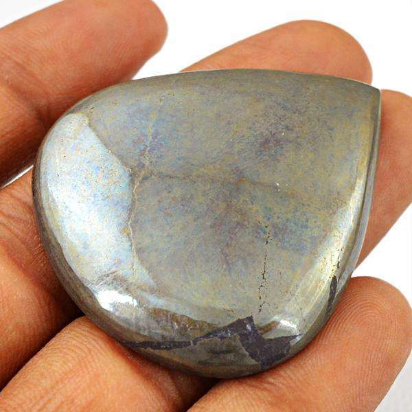 gemsmore:Natural Pyrite Pear Shape Untreated Loose Gemstone gemsmore:Natural Pyrite Pear Shape Untreated Loose Gemstone