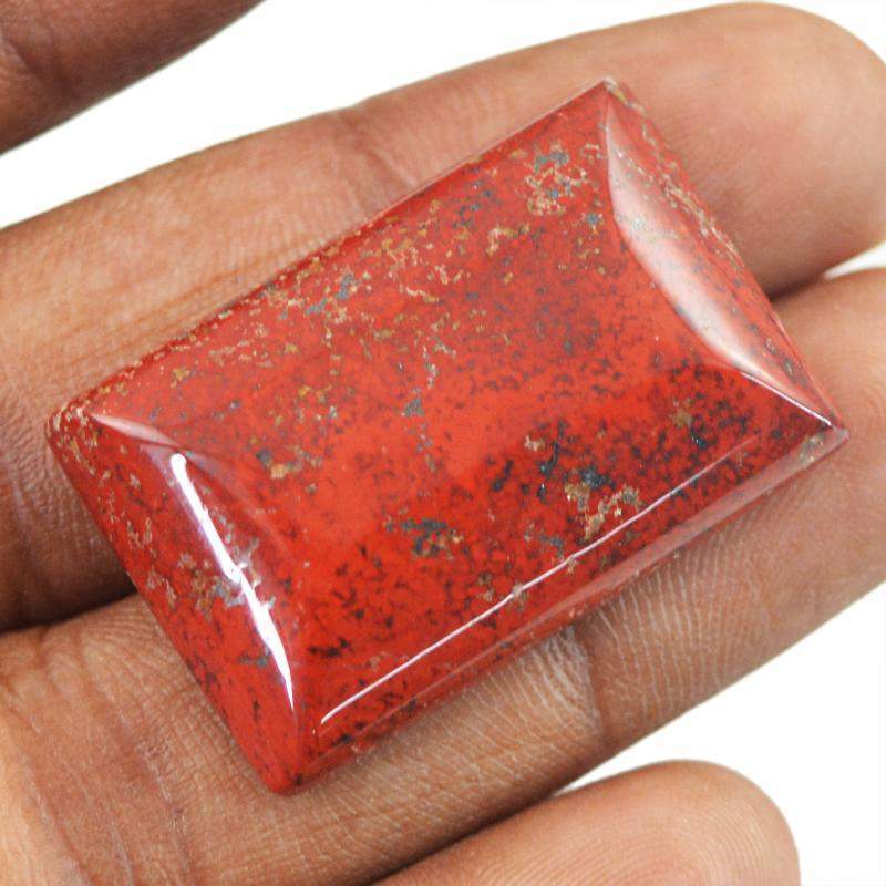 gemsmore:Natural Red Jasper Rectangular Shape Gemstone gemsmore:Natural Red Jasper Rectangular Shape Gemstone