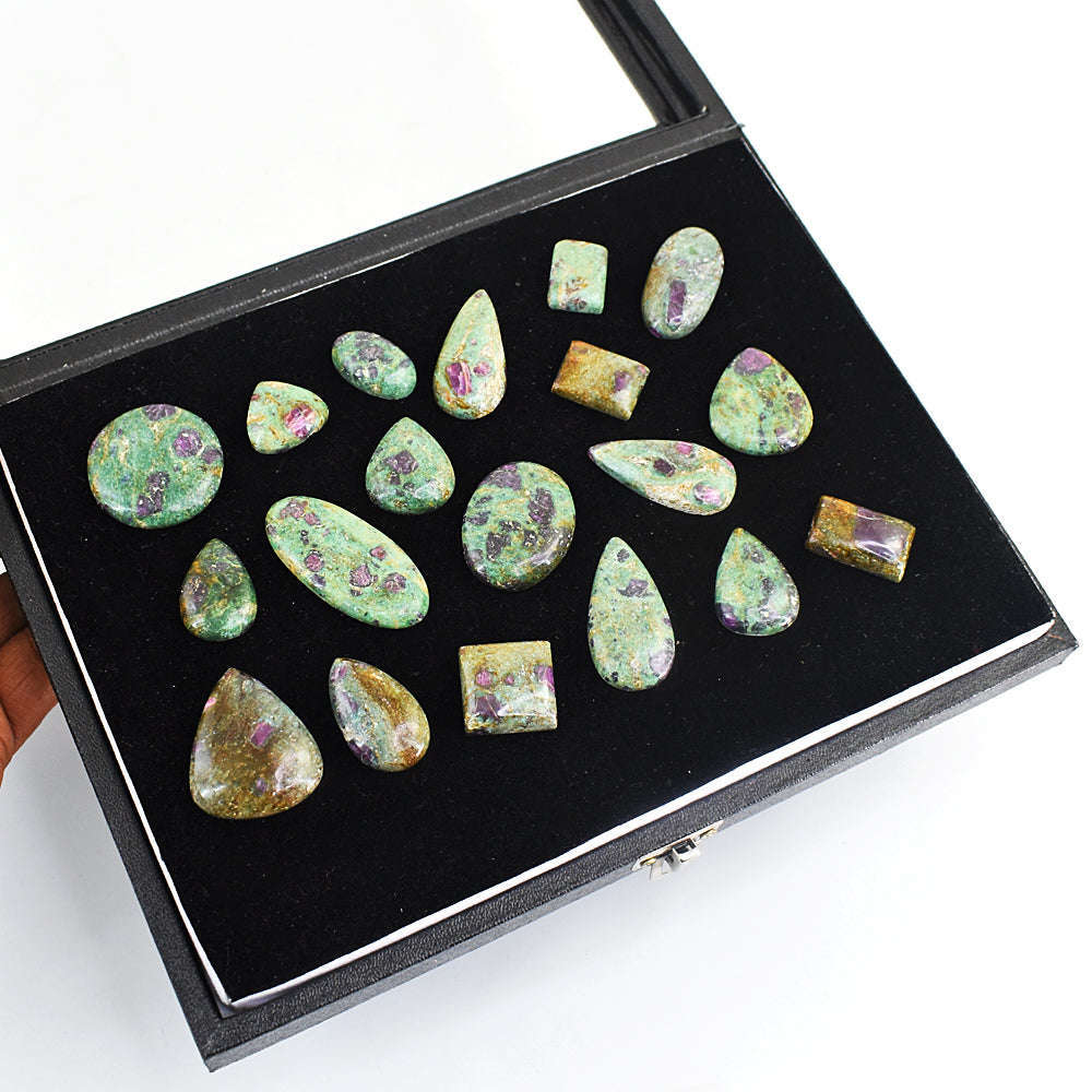 gemsmore:Natural Ruby Zoisite Gemstone  Lot gemsmore:Natural Ruby Zoisite Gemstone  Lot