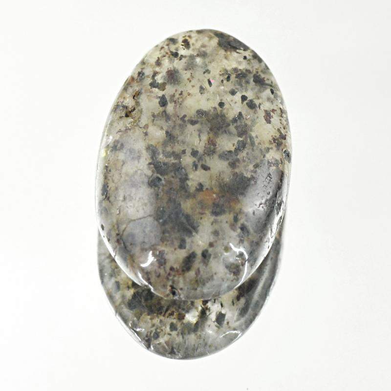 gemsmore:Natural Rutile Quartz Oval Shape Loose Gemstone
