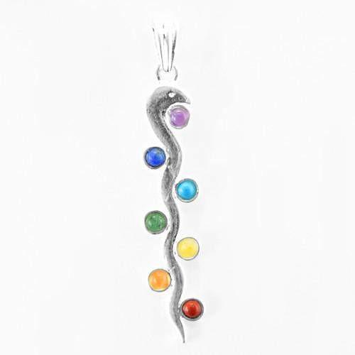 gemsmore:Natural Seven Chakra Healing Pendant gemsmore:Natural Seven Chakra Healing Pendant