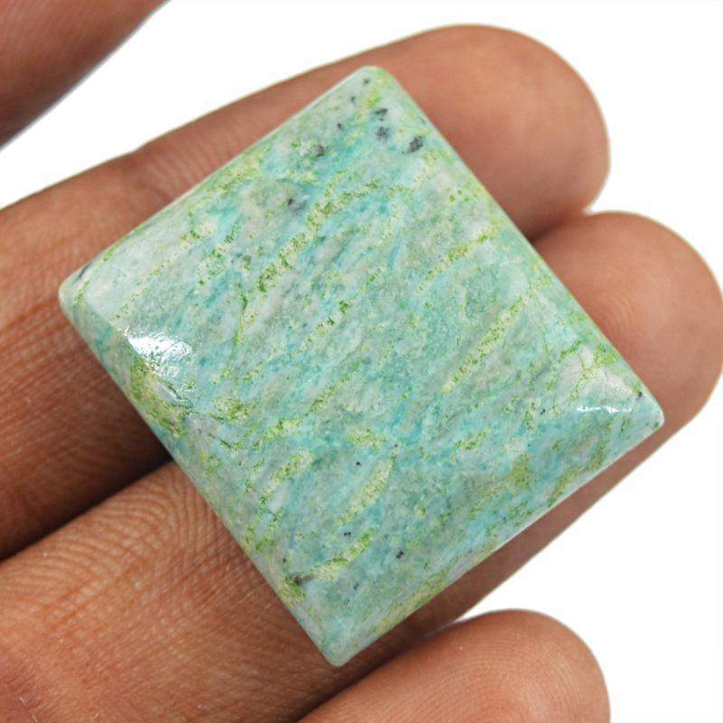gemsmore:Natural Untreated Amazonite Loose Gemstone gemsmore:Natural Untreated Amazonite Loose Gemstone