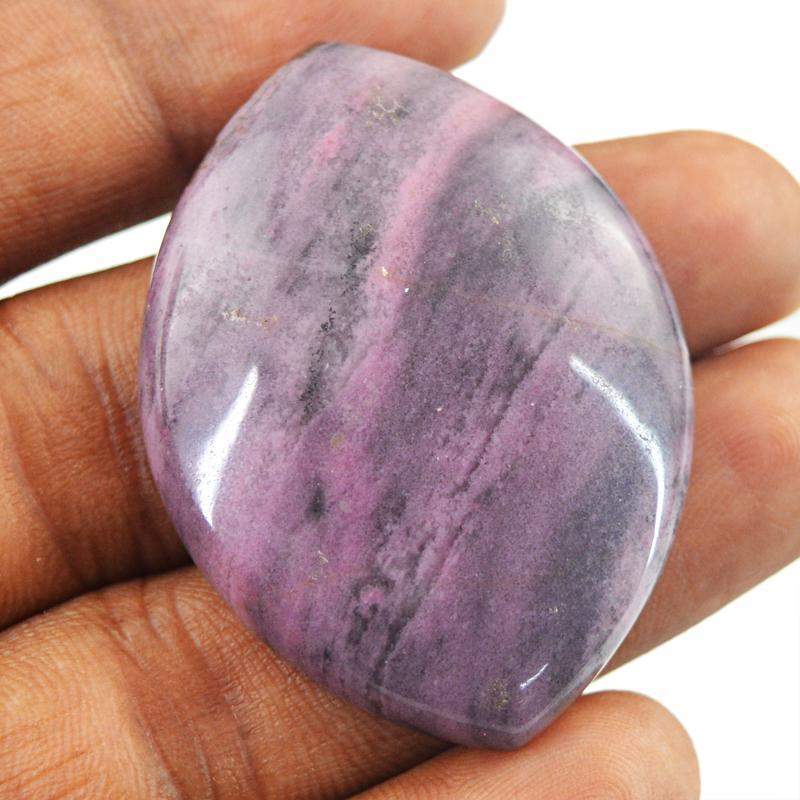 gemsmore:Natural Untreated Pink Rhodonite Loose Gemstone gemsmore:Natural Untreated Pink Rhodonite Loose Gemstone