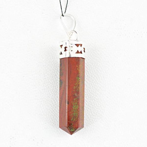 gemsmore:Natural Untreated Red Mookaite Reiki Healing Point Pendant gemsmore:Natural Untreated Red Mookaite Reiki Healing Point Pendant